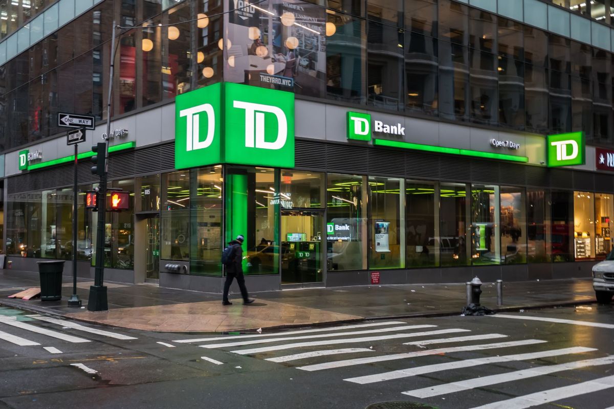 td bank routing number nj