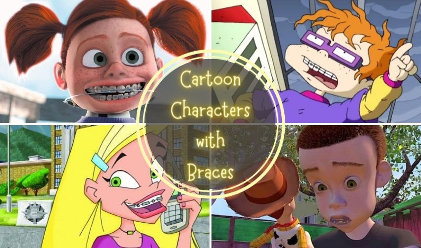 Iconic Cartoon Characters with Rocking Braces